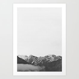 Mountains Print Art Print