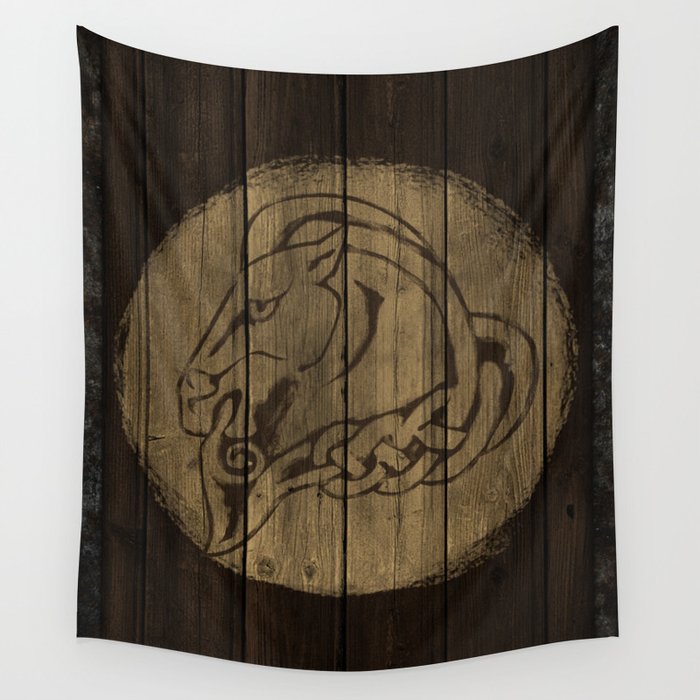 Horse Shield Wall Tapestry