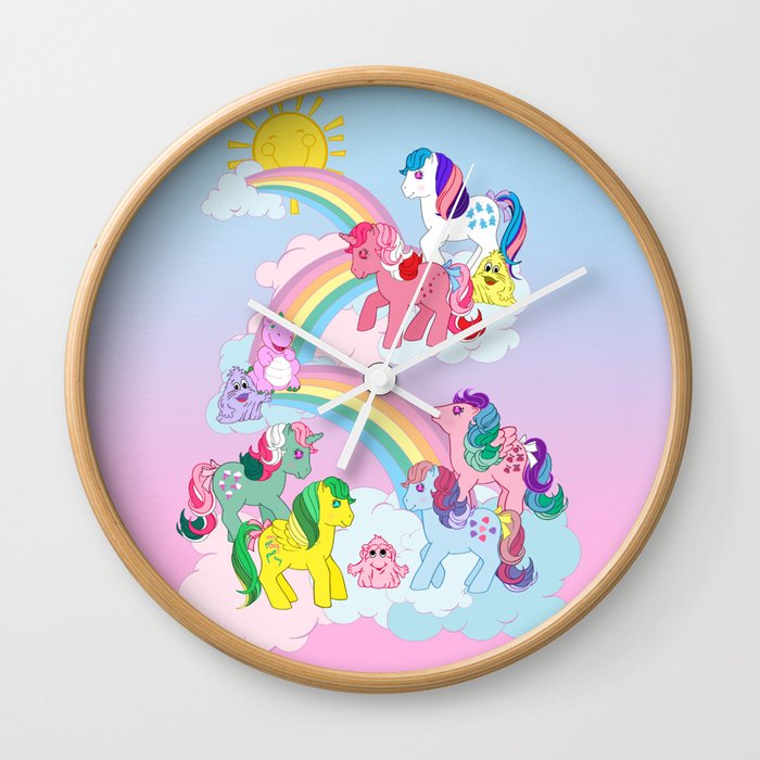 my little pony clock