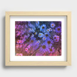 Lazy Daisies Recessed Framed Print