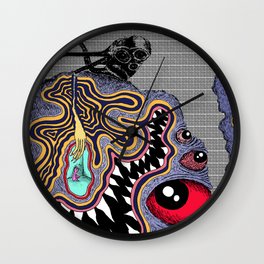 It Was Only a Nightmare Wall Clock