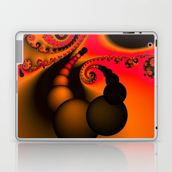Orange Blossom Laptop & iPad Skin
