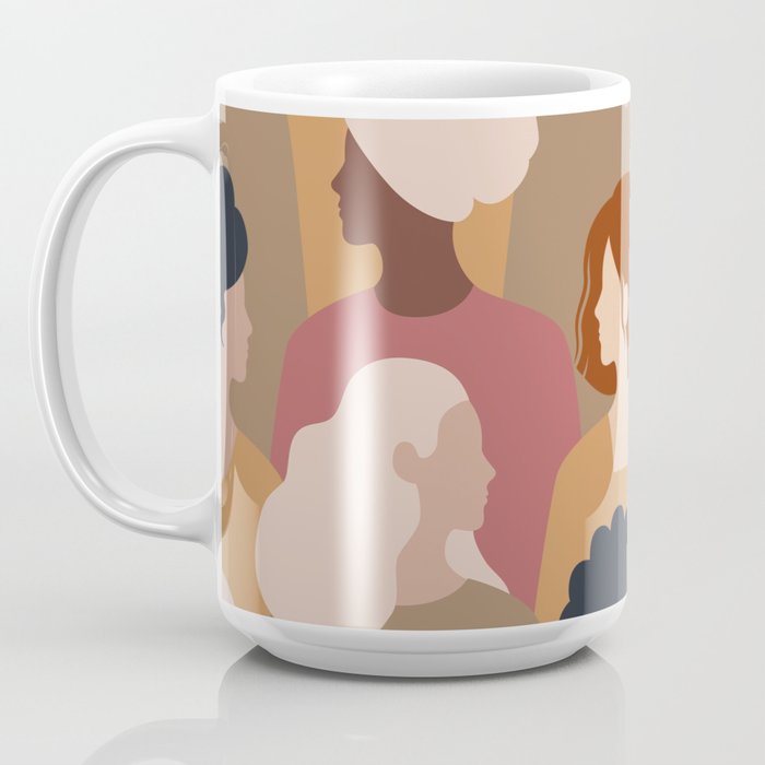 Diversity Women Art Coffee Mug by Alura Home