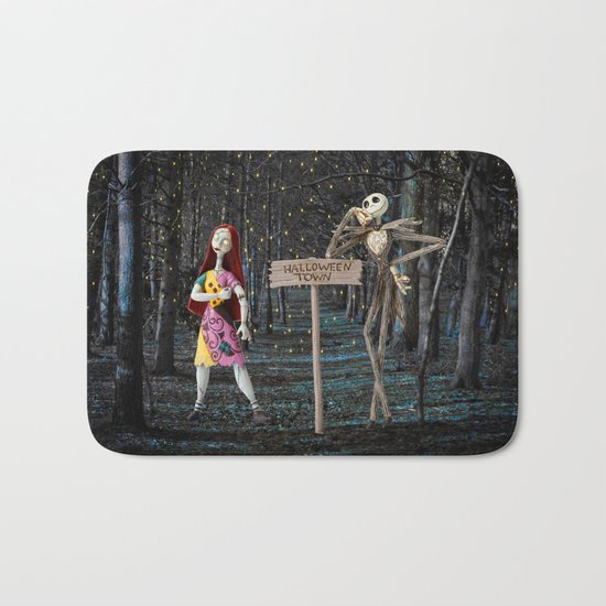 Halloween Town | Jack | Sally | Christmas | Nightmare Bath Mat