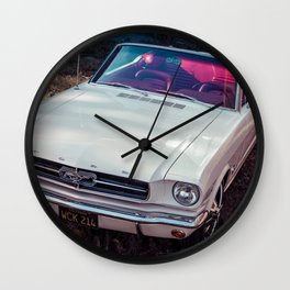 Mustang Wall Clock