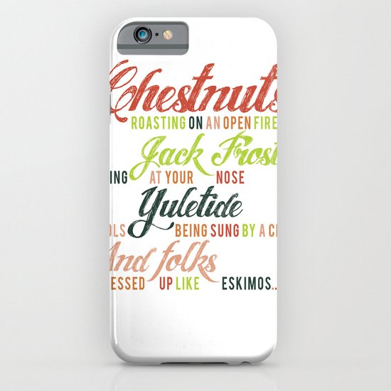 Christmas Song iPhone & iPod Case