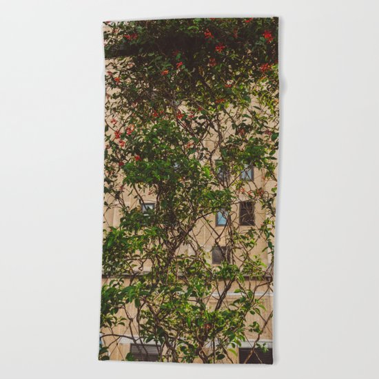 Urban Garden Beach Towel