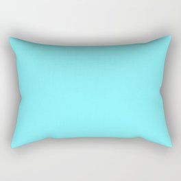 Electric Blue - solid color Rectangular Pillow