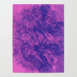 Pinky Bold Abstract Artwork Background Poster