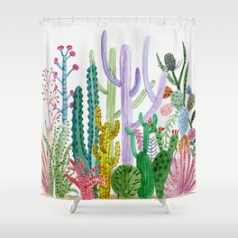 Succulents Shower Curtains Society6