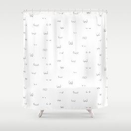 boobs Shower Curtain