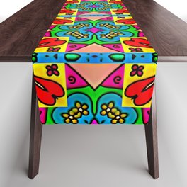 Mexican Tile 2 Table Runner
