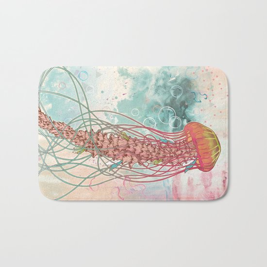 Jellyfish Bath Mat
