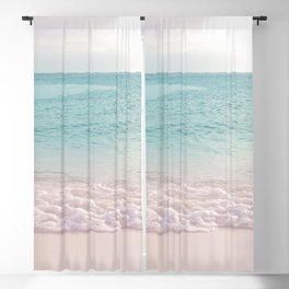Soft Pastel Ocean Waves Dream #2 #wall #decor #art #society6 Blackout Curtain