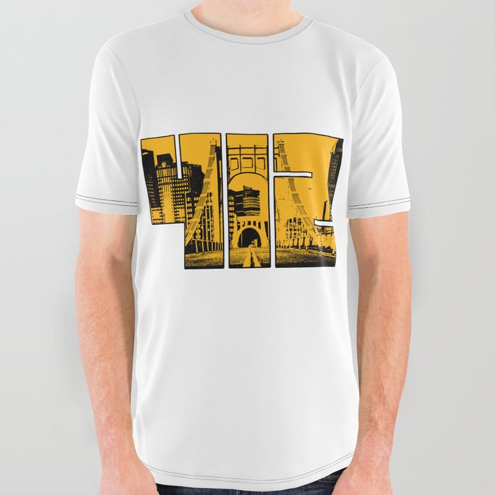 412 - Pittsburgh Skyline - Pittsburgh - T-Shirt