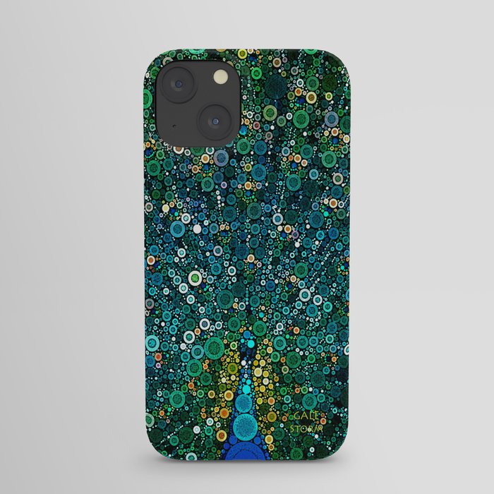 :: Peacock Caper :: iPhone Case