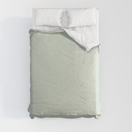 Green-White Leek Comforter