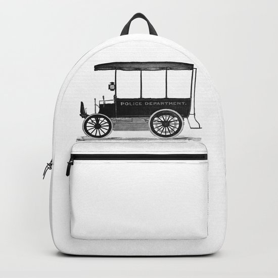 Police car Backpack