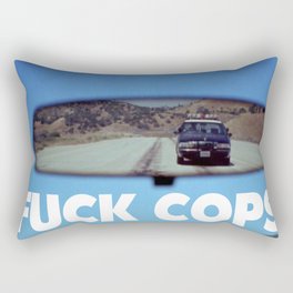 Fuck Cops Rectangular Pillow
