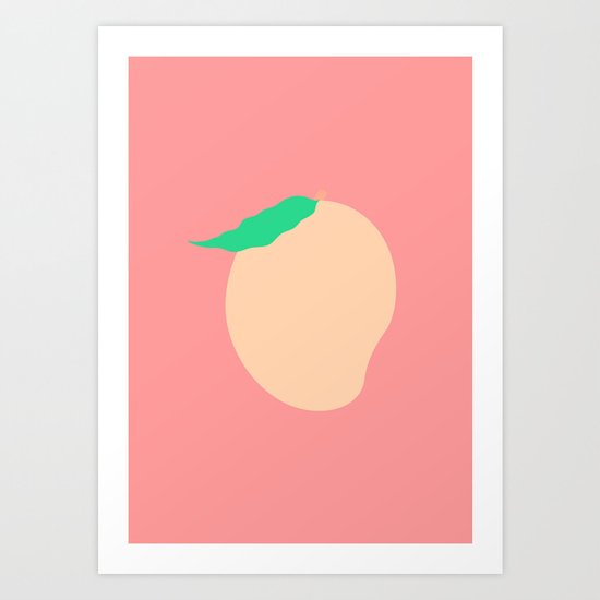 #77 Mango Art Print