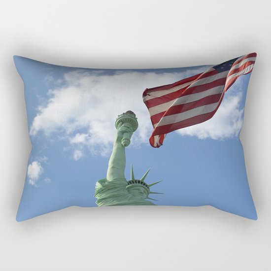 Liberty & Justice Rectangular Pillow