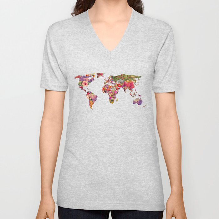 It's Your World V Neck T Shirt