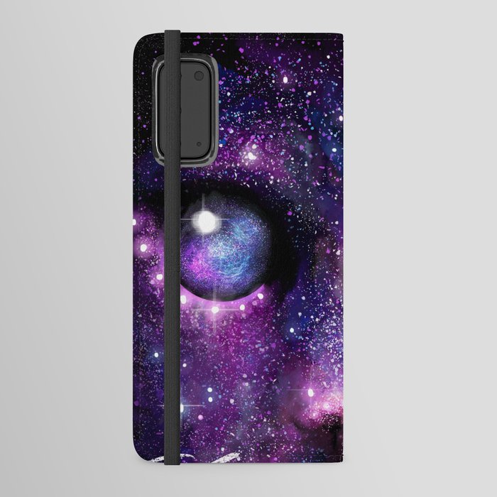 Space Cat Android Wallet Case