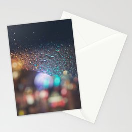 City Rain, II Stationery Card