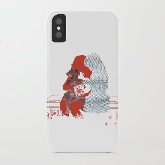 mother and daughters iPhone Case