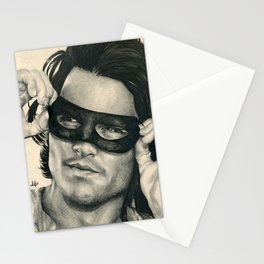 Don Juan de Marco - Johnny Depp Traditional Portrait Print Stationery Card