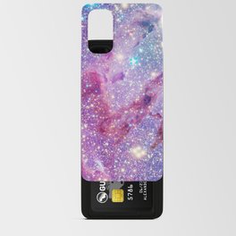 Eagle Nebula Pillars of Creation Pink Purple Turqouise Android Card Case