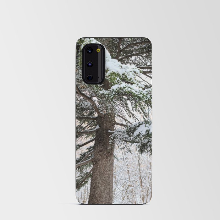 Snowy Winter Scene Android Card Case