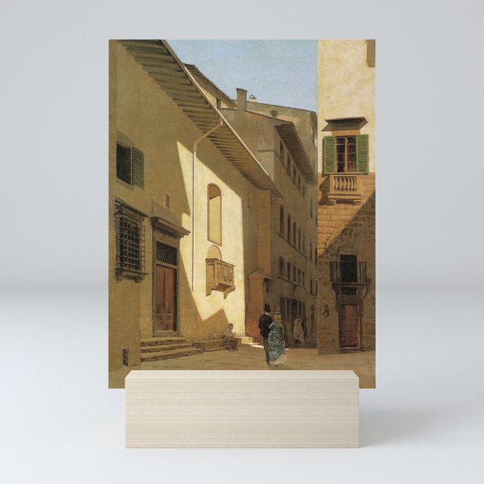 Santa Maria De Bardi 1870 By Telemaco Signorini | Reproduction | Italian Painter Mini Art Print