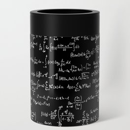 Math Equations // Black Can Cooler
