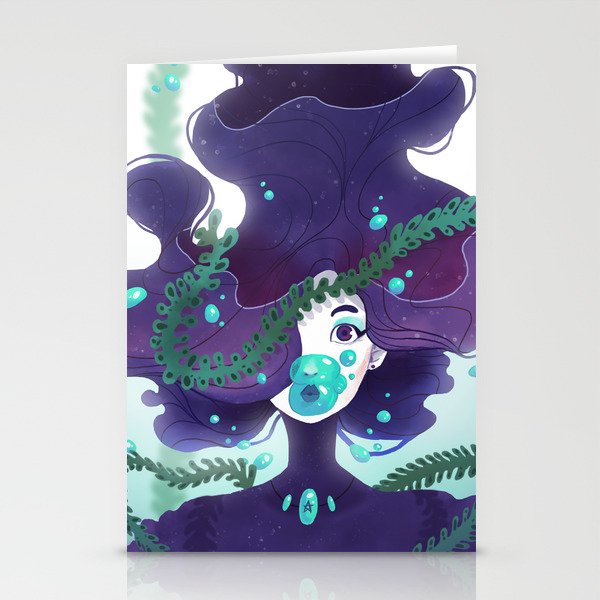 Sea Witch Stationery Cards