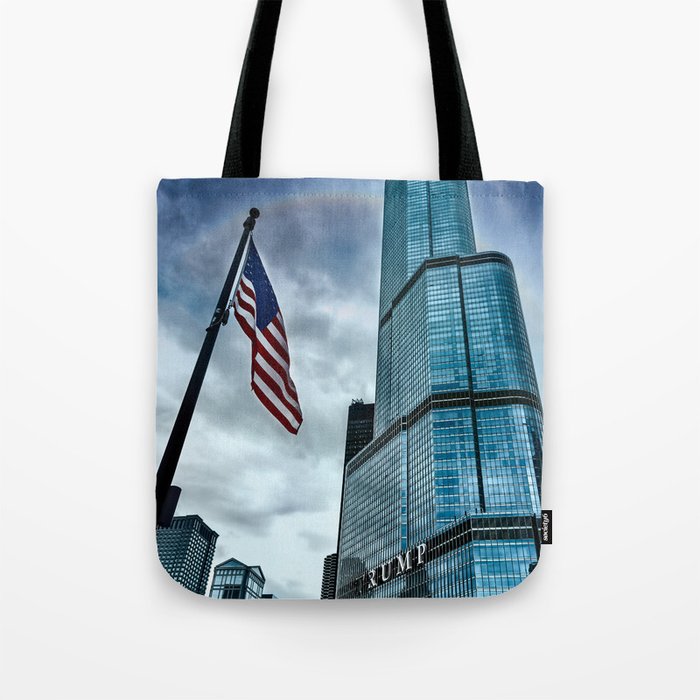 Look Past the Rain and Find the Rainbow Tote Bag