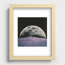 Somewhere only we know Recessed Framed Print