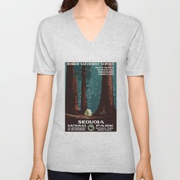 Sequoia National Park V Neck T Shirt
