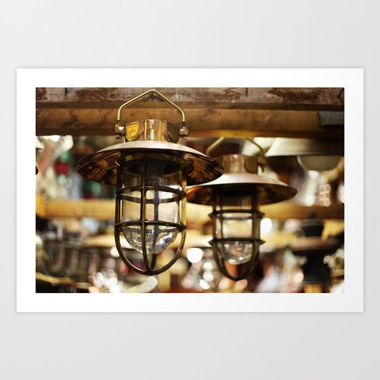 Brass Art Print