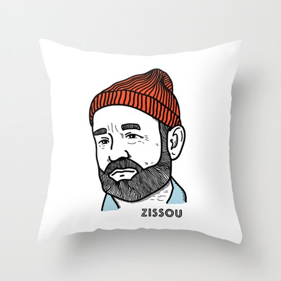 Zissou Throw Pillow