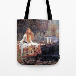 THE LADY OF SHALLOT - WATERHOUSE Tote Bag