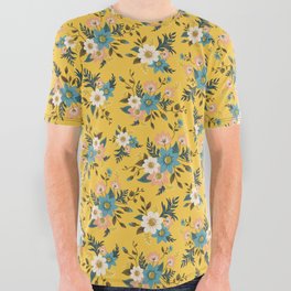 Flowers All Over Graphic Tee