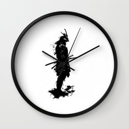 Samurai Wall Clock