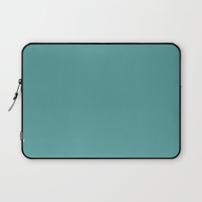TURQUOISE SOLID COLOR Laptop Sleeve