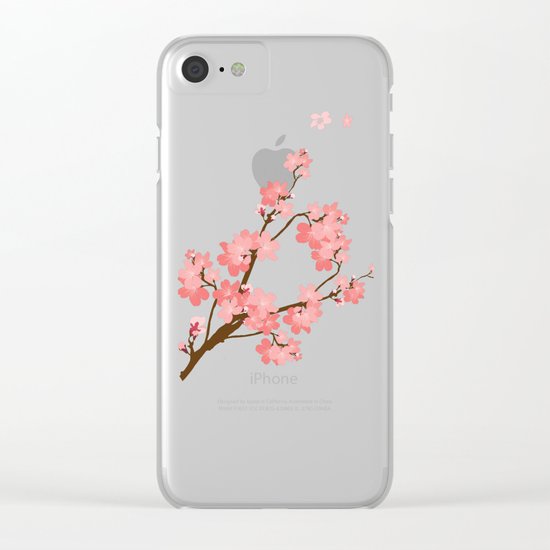 Cherry Clear iPhone Case