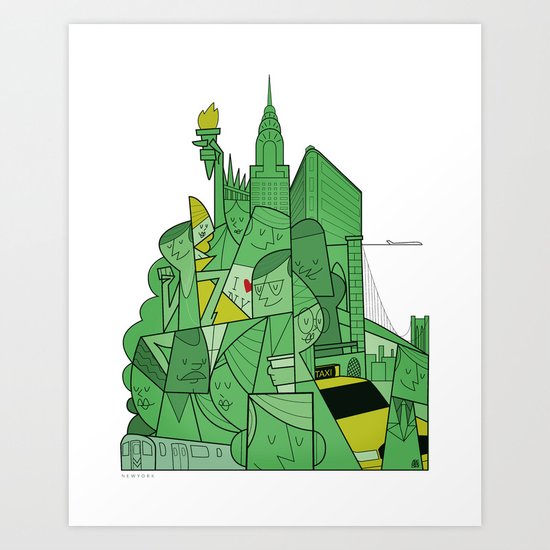 New York Art Print