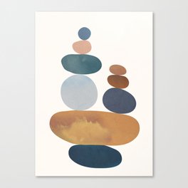 Balancing Stones 31 Canvas Print