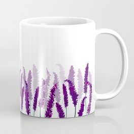 Lavender Field | Purple Flowers in Watercolor Coffee Mug