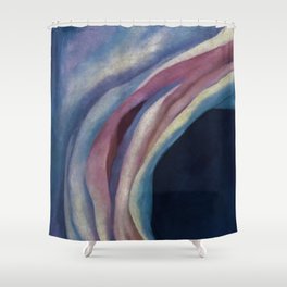 Destined (Based on Georgia O'Keefe)  Shower Curtain