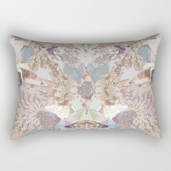 Pastel Powder Gems Rectangular Pillow